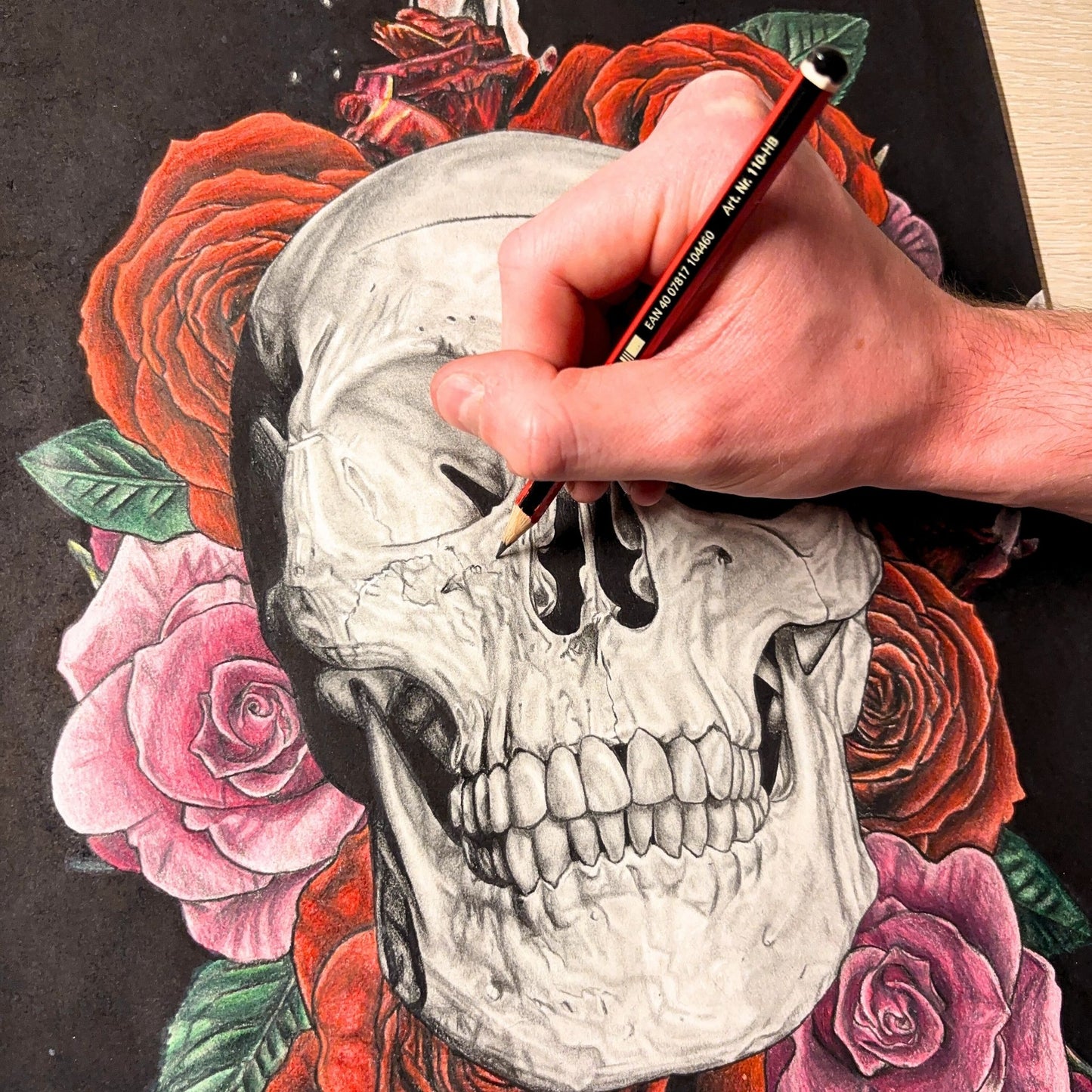 Skull and Roses